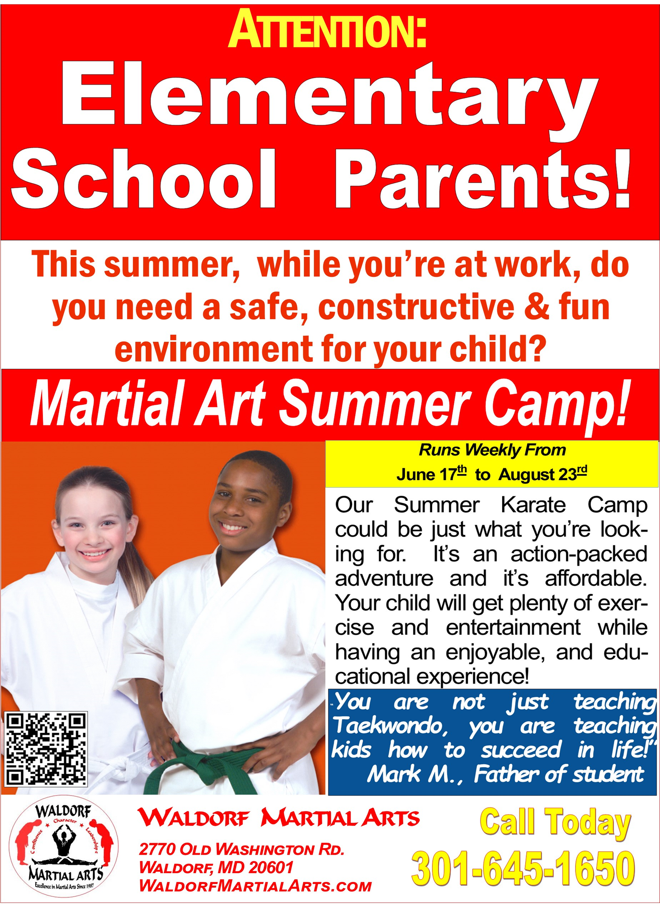 Summer camp jobs in waldorf md